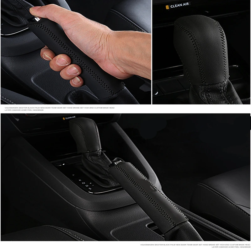 Крышка рычага ручного тормоза для VW Jetta MK6 MK7 Magotan Polo Passat B6 B7 Touaregu Tiguan Scooby Doo Beetle Golf