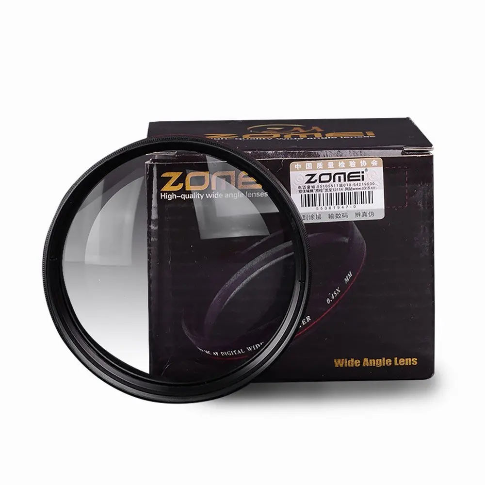 ZOMEI Ultra thin 0.45X Wide Converter Wide Angle Multi Coated Optical