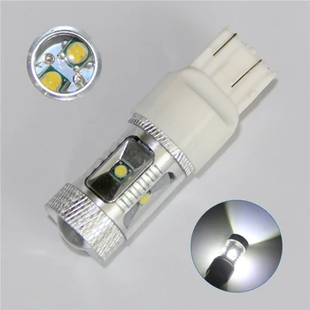 

hot sale 2x 7443 T25 30W 6 SMD 6Led Light Bulb Car Reverse Backup Light Brake Light Turn Parking Sign White 6000K Free Shipping