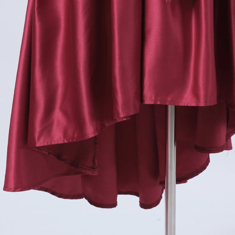 Весенне-летние модные женские подгоняемые Большие размеры 3XS-10XL высокая низкая юбка «Ласточкин хвост» дамские пикантный зауженный Асимметричный юбки