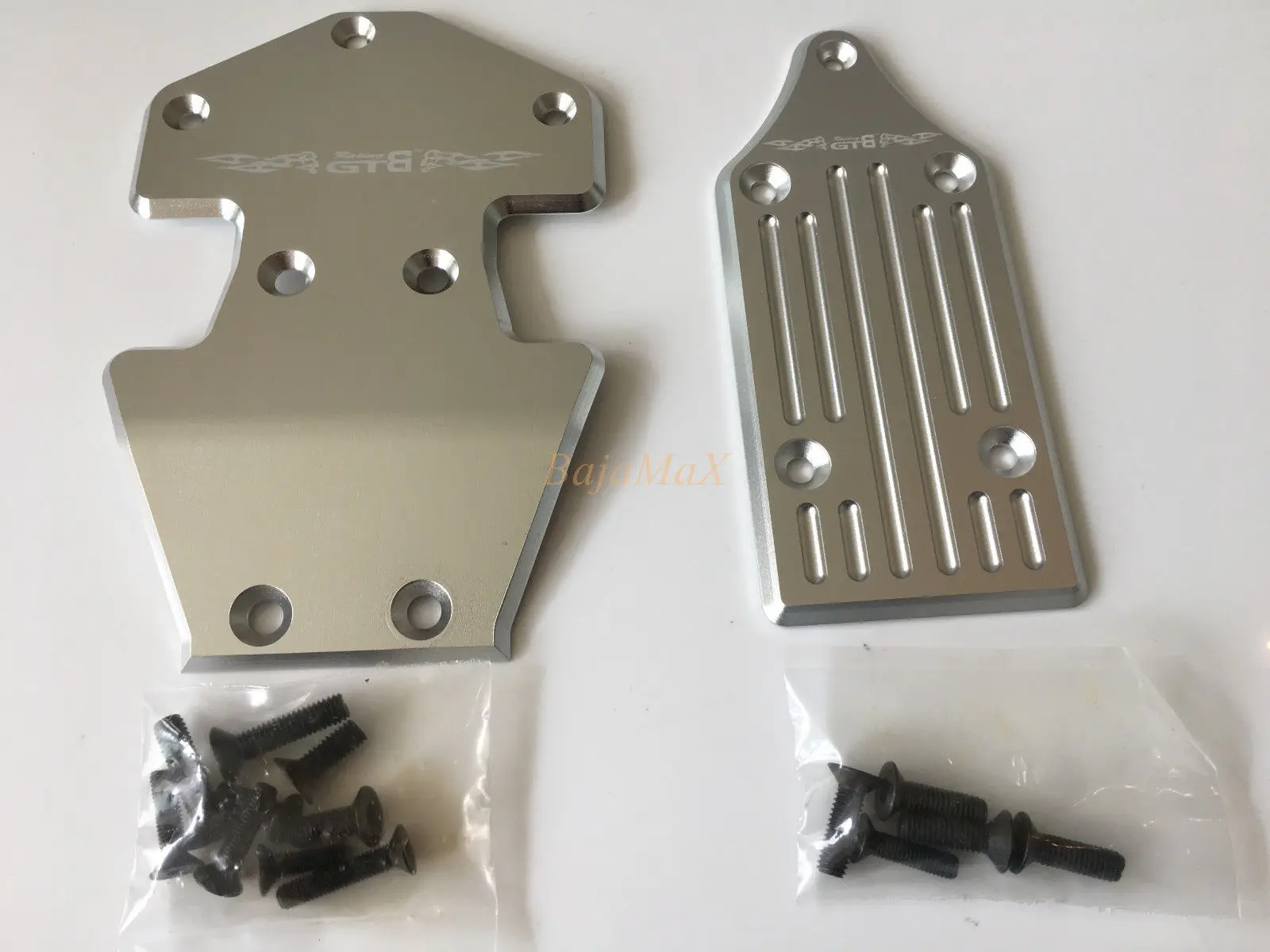 

GTB front + Rear skid plate chassis proteciton armor for Losi 5ive T 1/5 rc car gas 2pcs