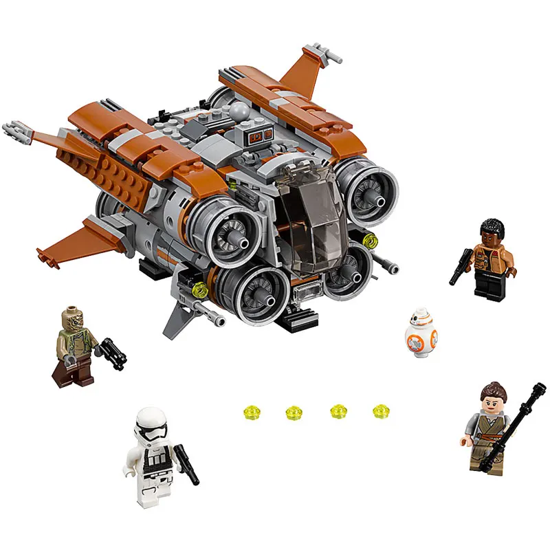 Legoing Star Wars Building Blocks The Jakku Quadjumper Bricks Model Compatible Legoings Starwars