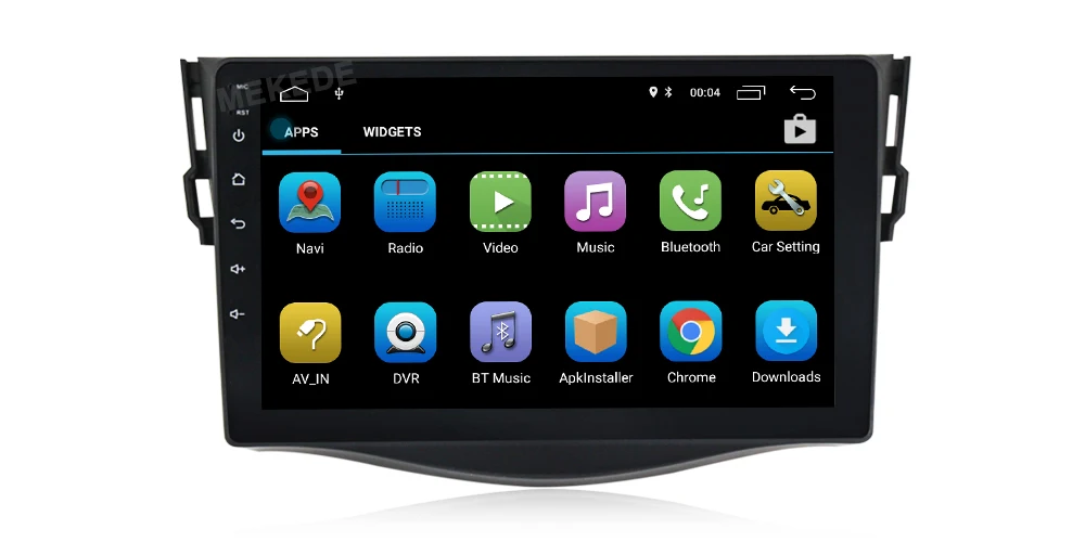 Cheap mekede Android 8.1 car dvd player for Toyota RAV4 Rav 4 2007 2008 2009 2010 2011 2 din 1024*600 gps navigation wifi 4 core 11