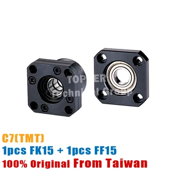 

Taiwan SYK ( TMT ) CNC ballscrew end support FK15 Fixed-side + FF15 supported-side FK15-C7 / FF15 Black