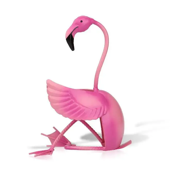 Creative Iron Boutique Flamingo Wine Rack Home Decorative Items