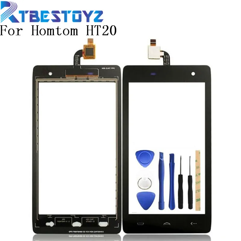 RTBESTOYZ для HOMTOM HT20 HT 20 сенсорный экран Стекло 100% протестированное Переднее стекло