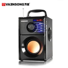 A10 Stereo 2.1 Subwoofer Bluetooth Speaker HiFi Portable Speakers USB TF Card Mp3 Play 10W Amplifier Loudspeaker FM Radio Column