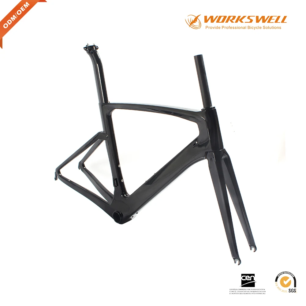 Best New coming super quality guaranted carbon road bicycle frame full carbon racing frame with Di2 1