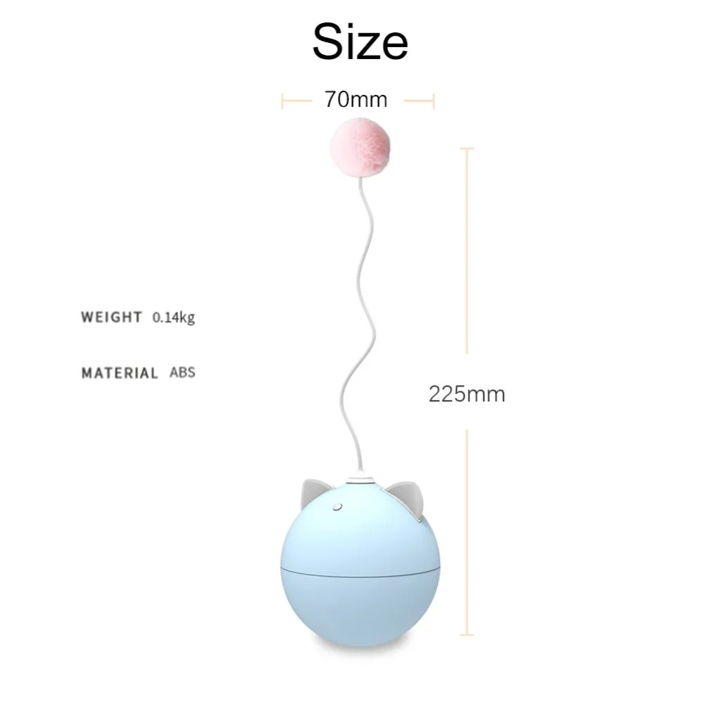 Товары для кошек, автоматические игрушки для кошек, подарок, милый пушистый шарик, игрушка для игры для щенков, кошек, для обучения домашних животных, Жевательная погремушка, продукты для царапин