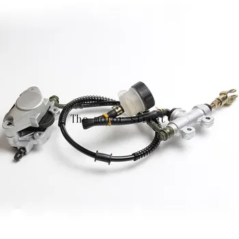 

GOOFIT Rear Foot Disc Brake Assy With Oiler For 110cc 125cc 150cc 200cc 250cc ATV