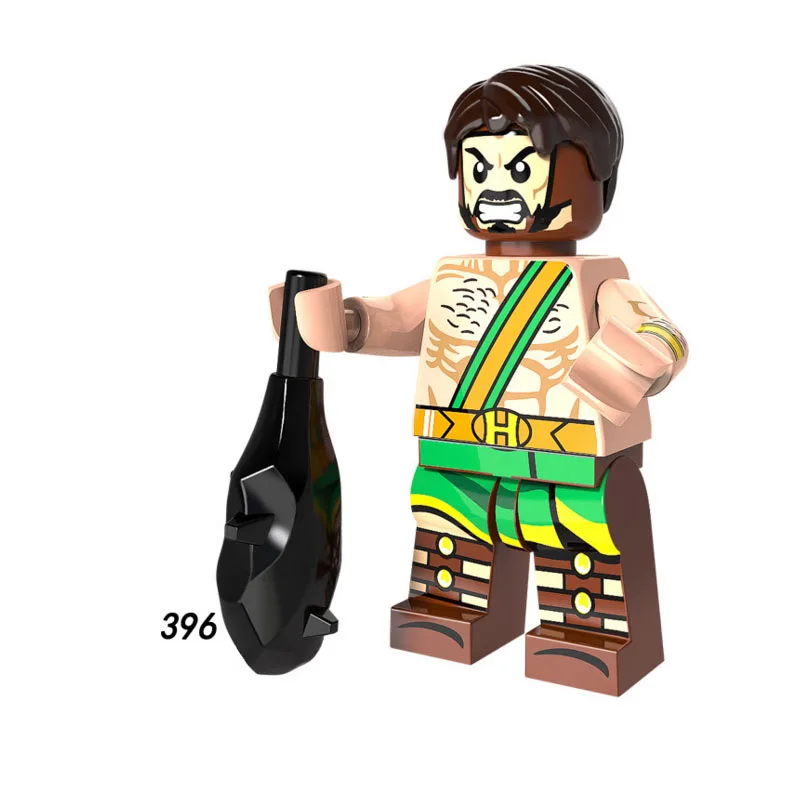 

Single Sale Super Heroes Star Wars 396 Hercules Model Mini Building Blocks Figure Bricks Toy kids gift Compatible Legoed Ninjaed