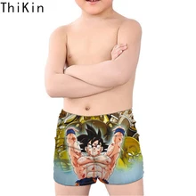 THIKIN/Лидер продаж; аниме «Жемчуг дракона»; принт; купальный костюм для мальчиков; крутой детский пляжный купальник с героями мультфильмов; летний купальный костюм; Sbort