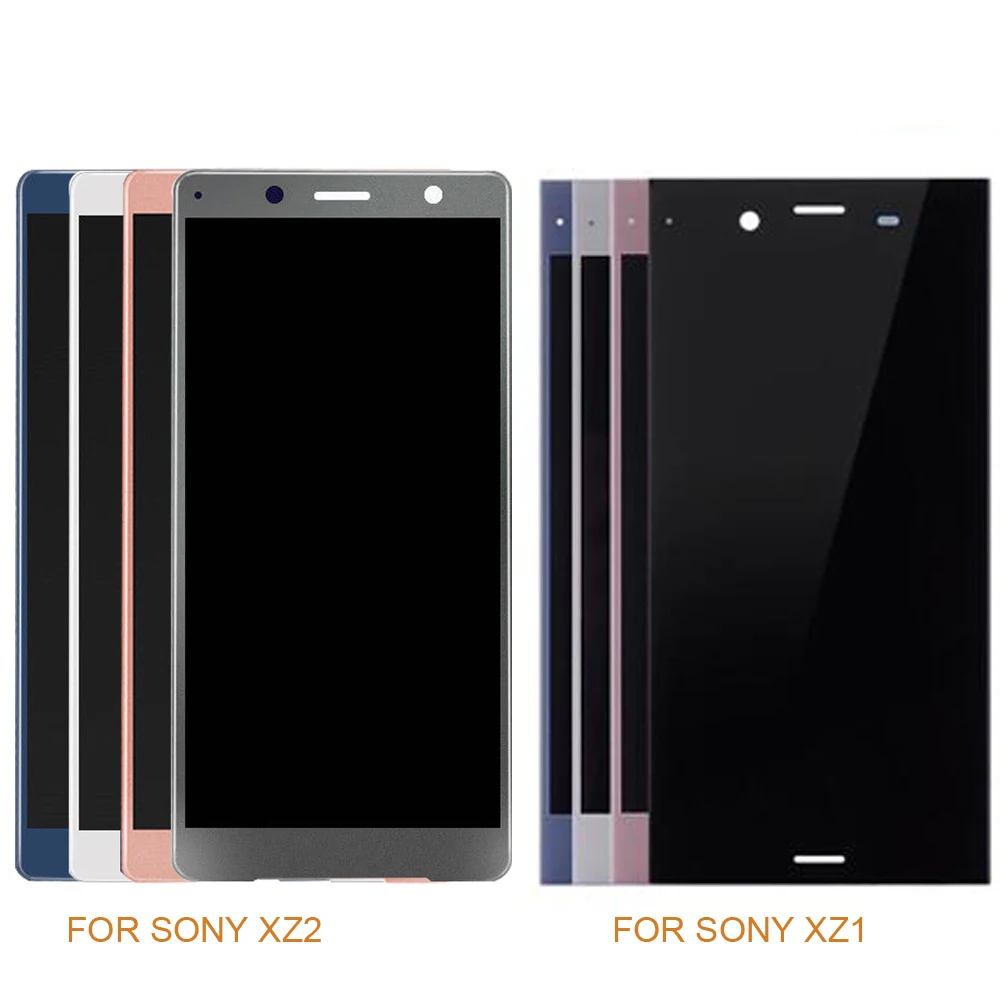 Оригинальный ЖК-дисплей с сенсорным дигитайзером для Sony XZ1 G8341 G8342 F8341 F8342 XZ2 H8266 H8216