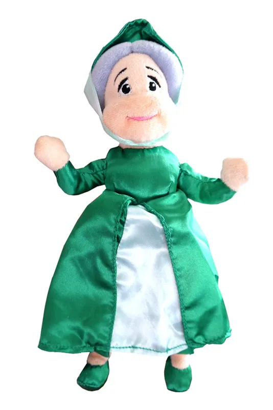 

Sleeping Beauty Fairy Godmother Flora Plush Doll Large 28cm Girls Toys for Children Kids Gifts
