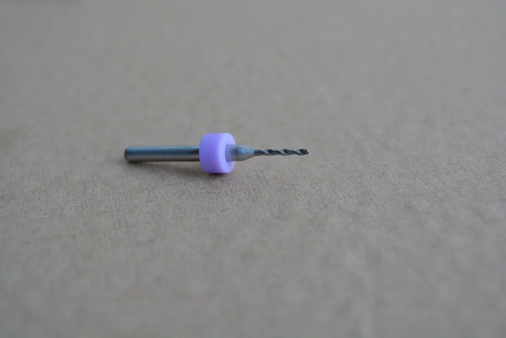 

Circuit board 0.6mm PCB mini drill bit carving bit carbide drill bit for SMT CNC mould copper engrave plastic 10pcs