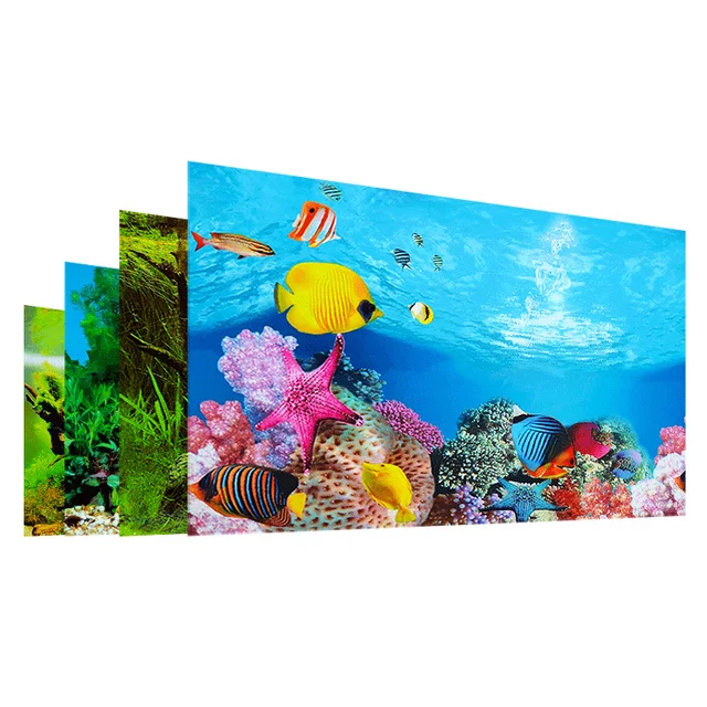 high definition double sided background paper wallpaper aquarium aquarium background paper