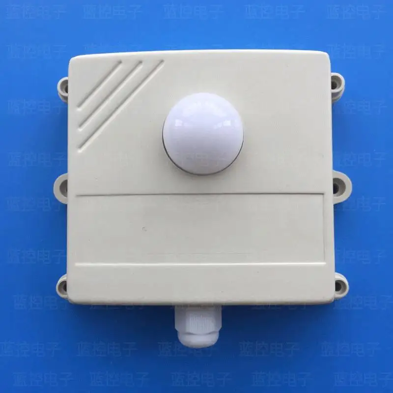 

Light intensity sensor housing, plastic waterproof case controller, relay box