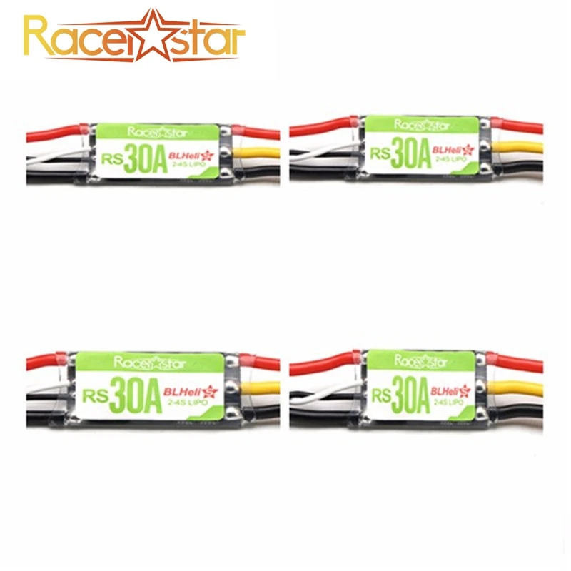 Racerstar RS30A 30A Blheli_S OPTO 2 4S ESC поддержка 16 5 Dshot150 Dshot300 для радиоуправляемые модели