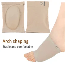Для мужчин и женщин дышащая ортодическая плантационная Арка фиксатор Поддержка Рукав подушка коврик стельки для носков Спорт на открытом воздухе кемпинг защита ноги