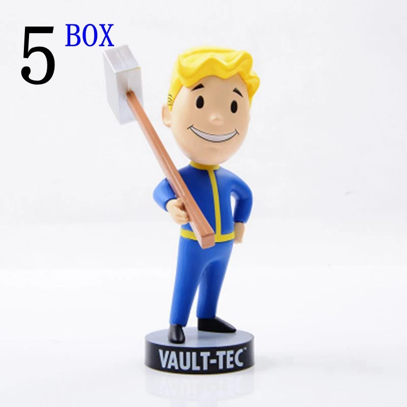 Gaming Heads Fallout 4 vavle Boy Bobbleheads серия фигурка игрушка для детей рождественские подарки Коллекционная модель - Цвет: BOX