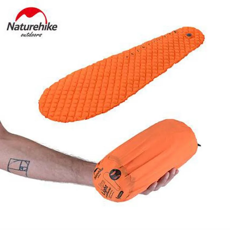 

Naturehike Outdoor Camping Tent Inflatable Moisture-Proof Mat Single Sleeping Mat Pads Mummy Type Lightweight Air Mattress
