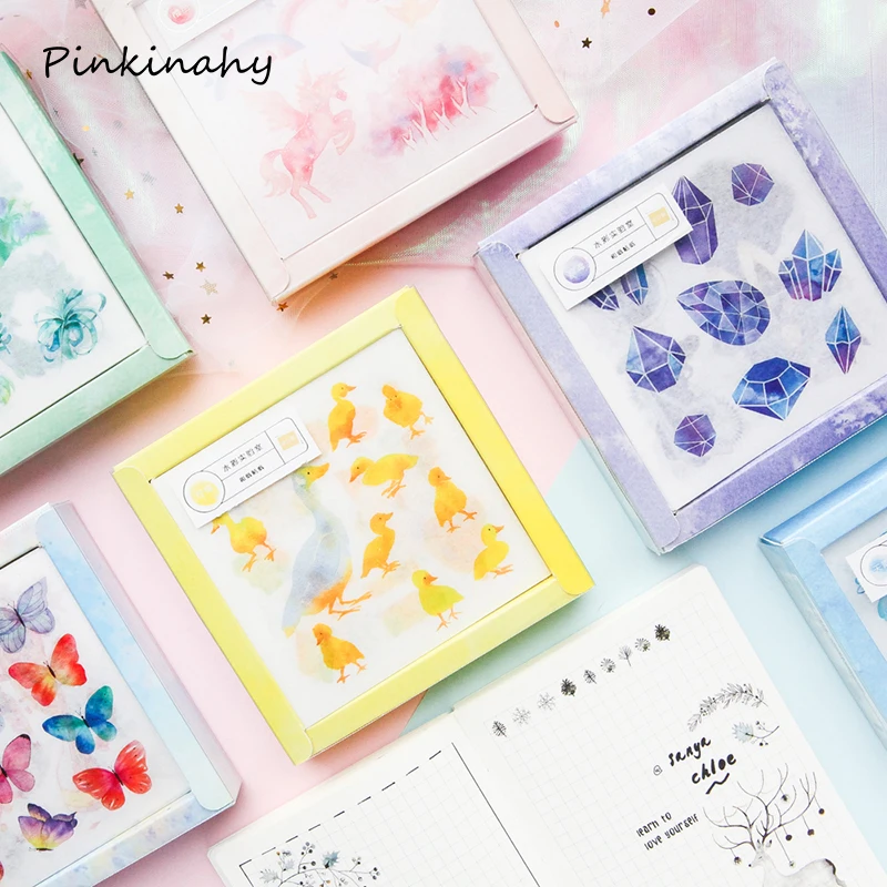 

20 pcs/Pack Wisteria Flowers Mushroom Scrapbooking Sticker Album Decor Diy Diary Album Stick Label Scrapbooking Sticker HT018