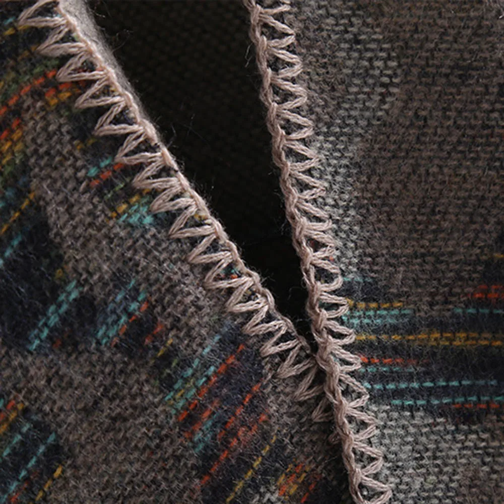 FEITONG шали женские модные зимние женские камуфляжные паттеновые длинные кашемировые шерстяные шали мягкий шейный платок шарфы для женщин* 35