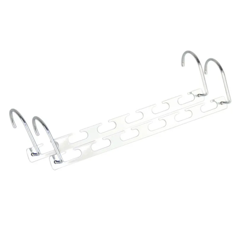 

2pcs Multi-Function Magic Hanger Metal Hanger Clothing Storage Rack Durable