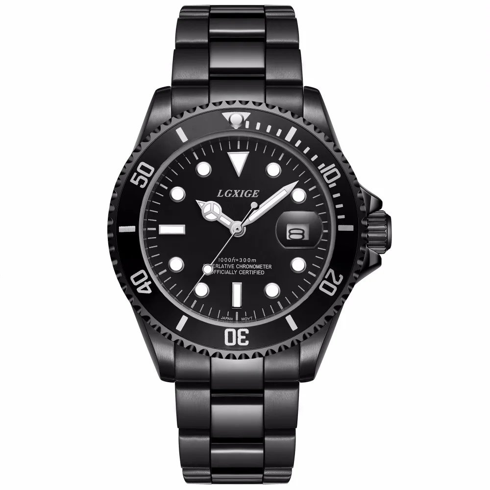 Günstig 2018 neue Luxus Marke Rose Gold Uhr Mode Volle Edelstahl Herrenuhr Armee Männliche Sport Armbanduhr Wasserdicht