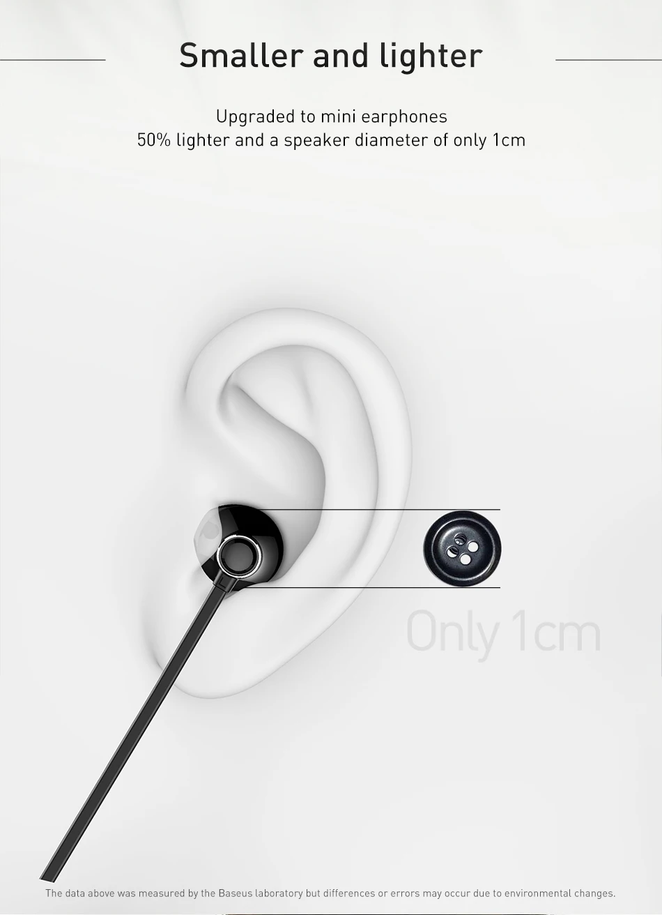 Baseus S11A Bluetooth наушники, беспроводная гарнитура, шейные спортивные наушники, auriculares для iPhone, Xiaomi, samsung с микрофоном