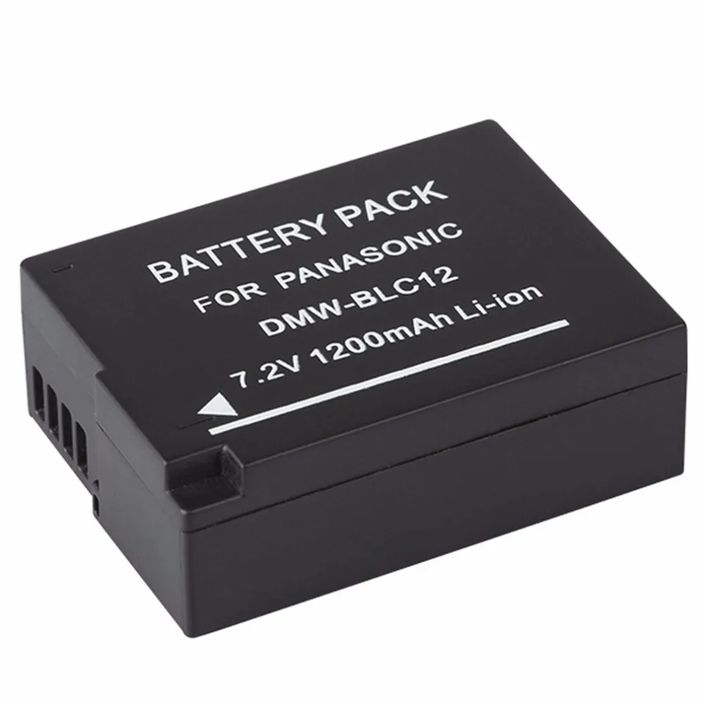 Безопасный 1200 MAH 7,2 V Перезаряжаемые литий-ионный Батарея батарейный блок камеры черный подходит для PANASONIC DMC-GH2 GH2 Камера