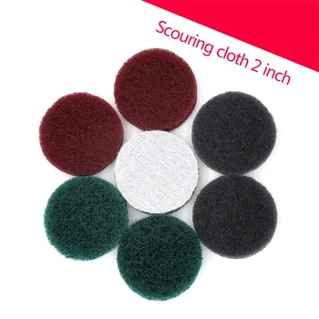

MAXMAN 20PCS 2 Inch 50 mm Brushed Scouring Pad Wood Polishing Tools Rotary Burr Rust Removal Wheel Multi Saw Mesh Water Filter