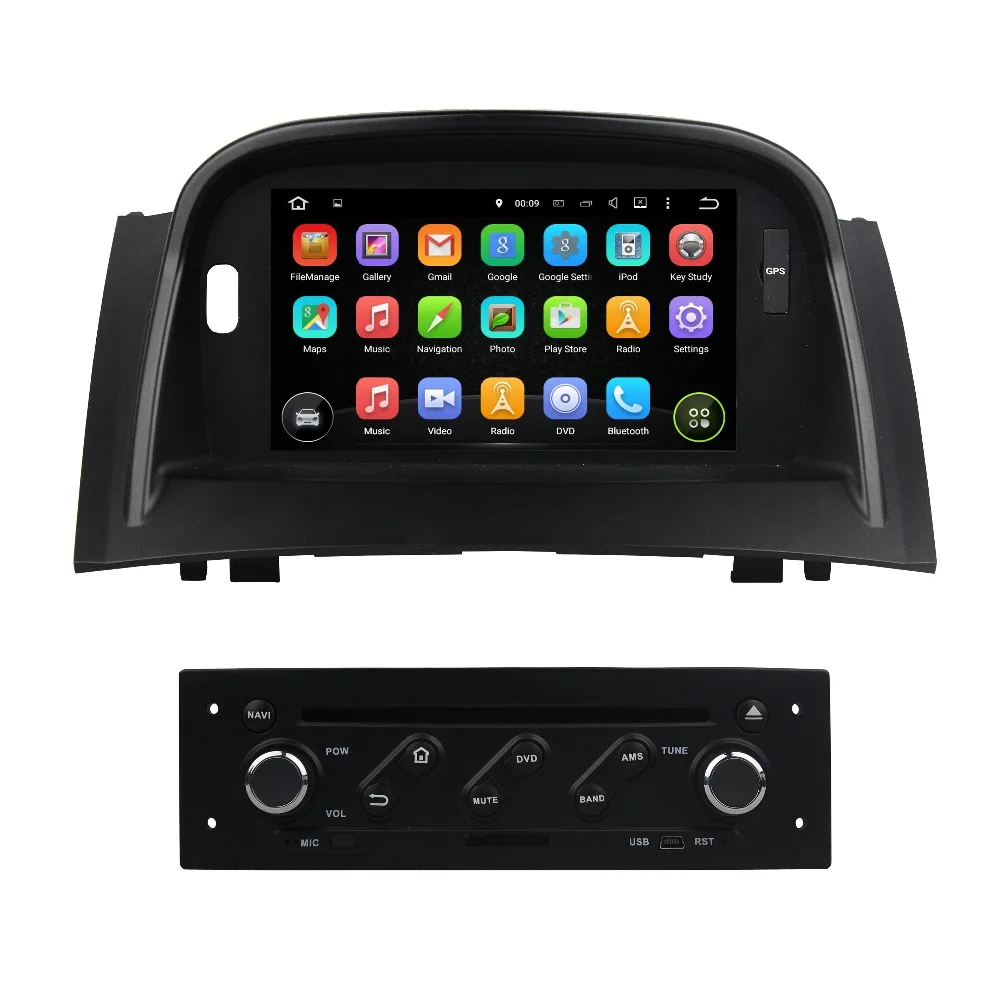 otojeta font b car b font dvd player for RENAULT Megane II 2004 2009 octa core