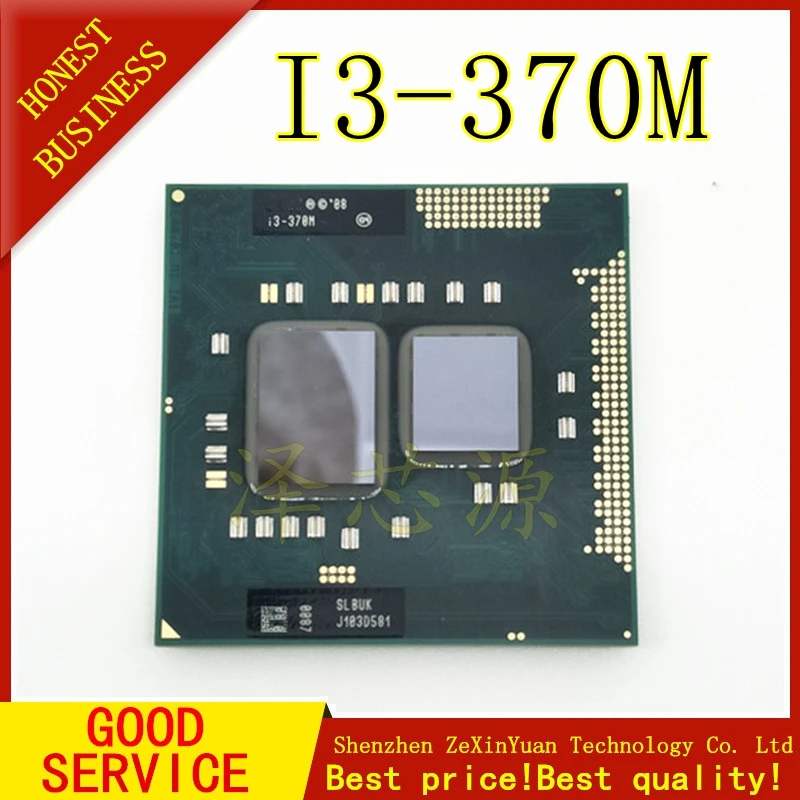 Core i3 370M 2.40GHz Dual-Core Processor PGA988 Mobile CPU Laptop processor