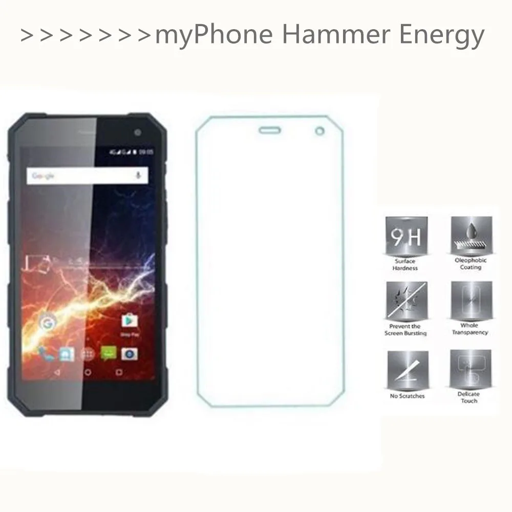 2 шт для myPhone Hammer Energy Защитная пленка экрана из закаленного стекла Противоударная