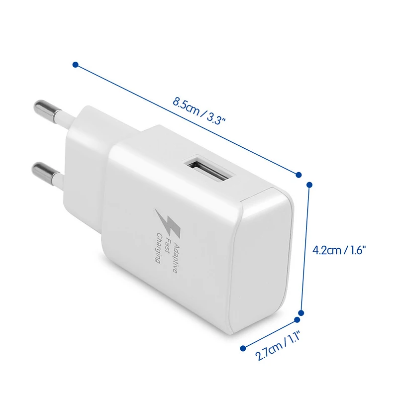 Универсальное USB зарядное устройство 5 В/2 а зарядная головка для iPhone X 8 7 6 Быстрый адаптер EU/US быстрое зарядное устройство для samsung S9 Xiaomi huawei