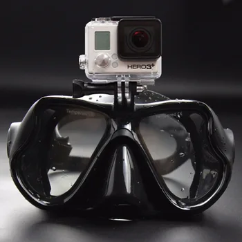 Hot Dropship Professional Underwater Camera Diving Mask Scuba Snorkel Swimming Goggles for GoPro Xiaomi SJCAM Sports Camera