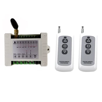 

AC220V Wireless Remote Control Light Switch Motor Forwards Reverse Up Down Stop Switch Smart Home 315/433Mhz