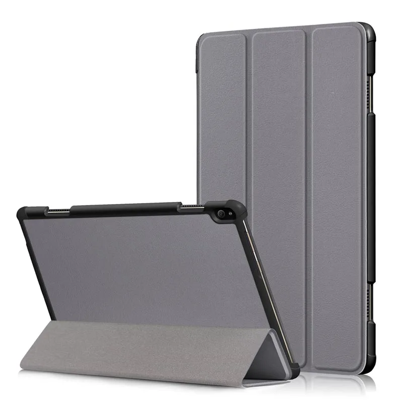 Чехол Smart Case для lenovo Tab P10 TB-X705F TB-X705L 10,1 дюймов Tri-Fold Стенд флип-чехол Искусственная кожа TB-X705F/L защитную оболочку кожи