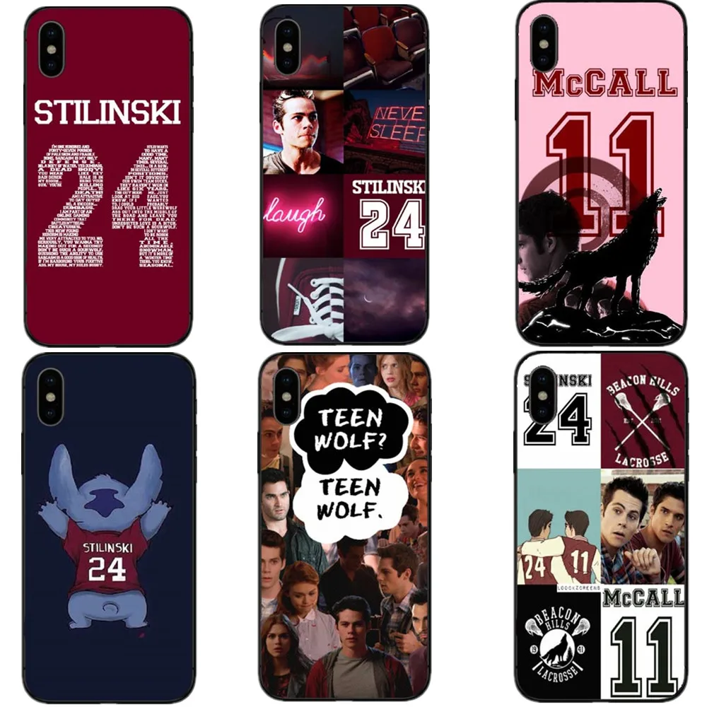 

Fashion Teen Wolf Stilinski 24 Hard PC Phone Cases Cover For iPhone 5 5s SE 6 6S Plus 7 XR XS MAX 8 8 Plus X 10