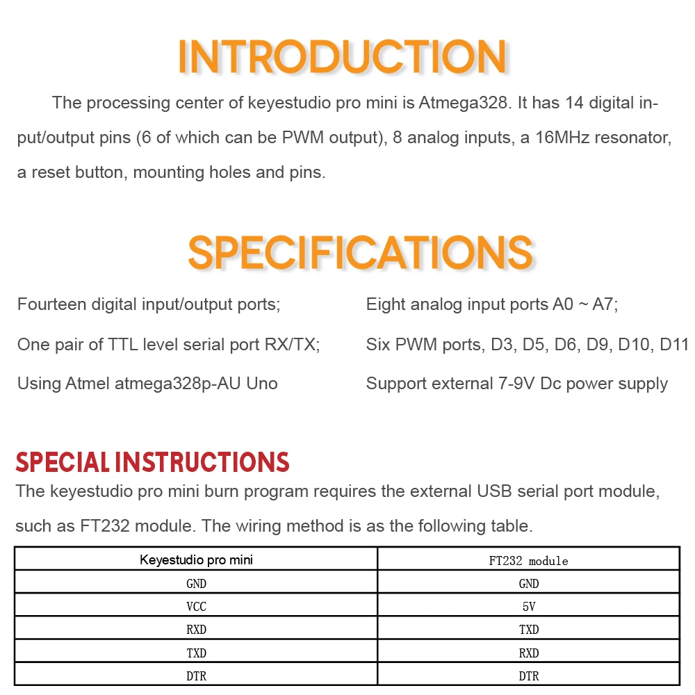 KS0247 keyestudio PRO MINi (7)