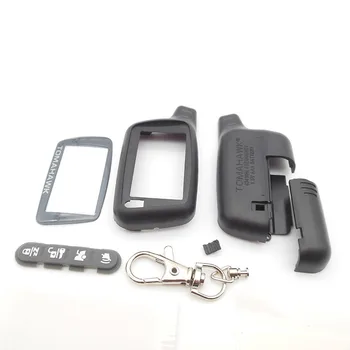 

X5 case keychain for Tomahawk X5 lcd two way car remote controller free shipping