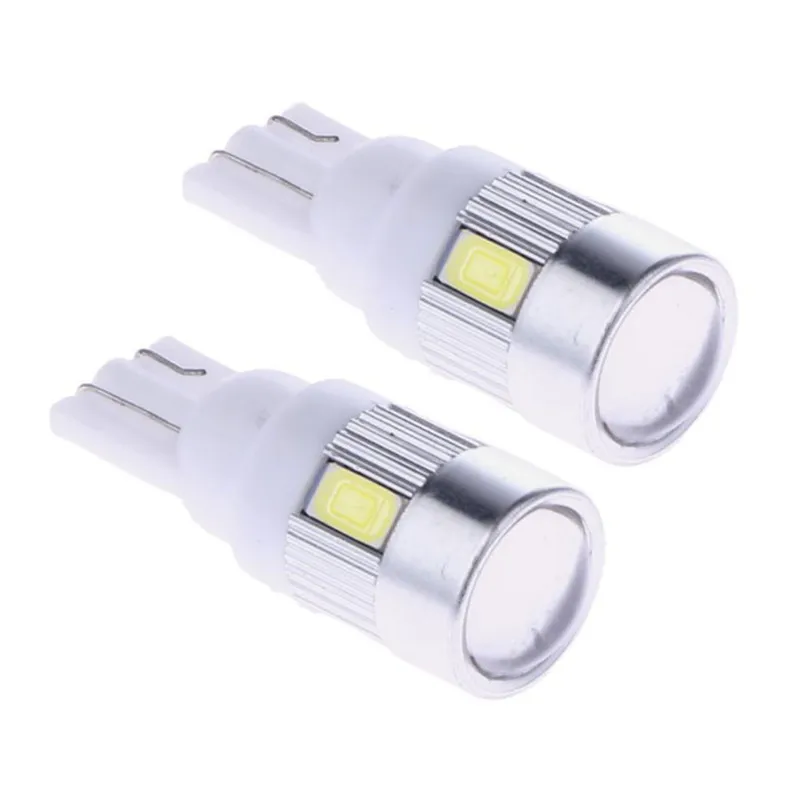 2 X T10 501 194 W5W 5630 LED 6SMD Car HID CANBUS Error Free Wedge Light Bulb New 2 X T10 501 194 W5W 5630 LED 6SMD Car HID CANBUS Error Free Wedge Light Bulb New