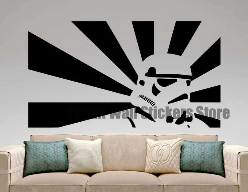 star wars bedroom wall stickers