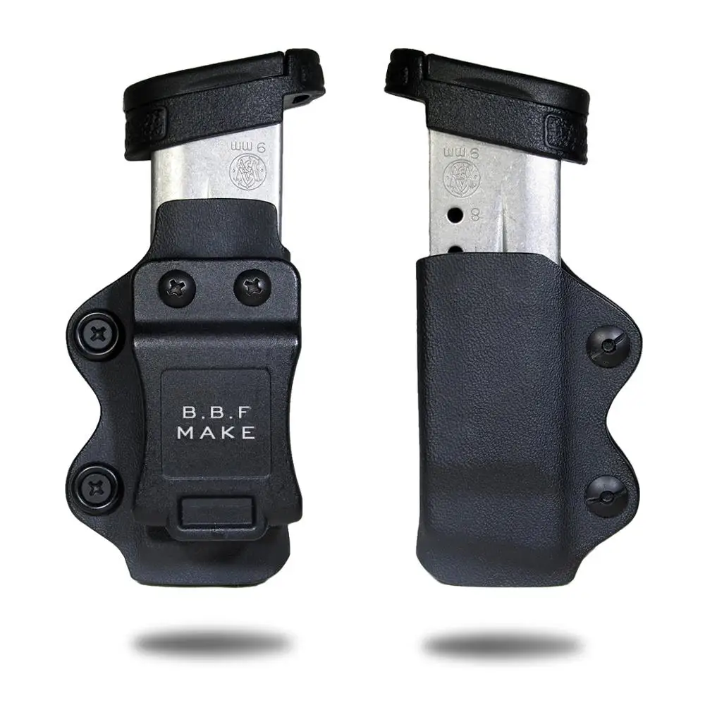 Veteran Made USA Fomi Clip Series Neptune Concealment Kydex IWB Single Magazine Pouch for M&P Shield 9mm 