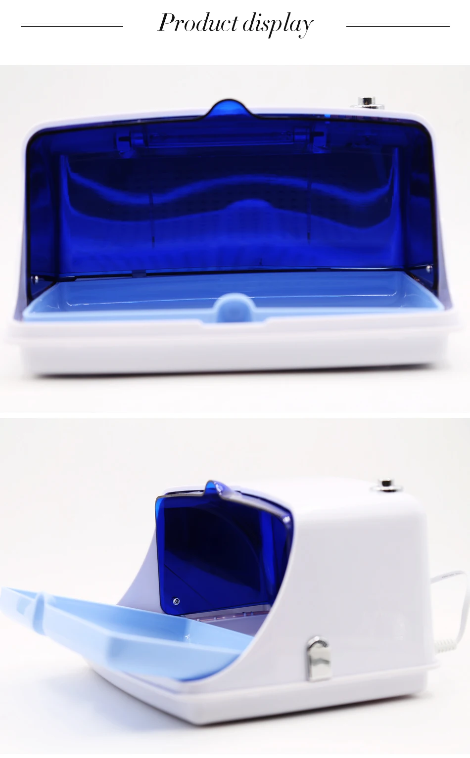 1 UV Sterilizer, Nail Art ,Nails Sterilizer ,Manicure ,Nail Tools ,Machine, UV Disinfection, Sterilizer Box ,Sterilizer , (10)