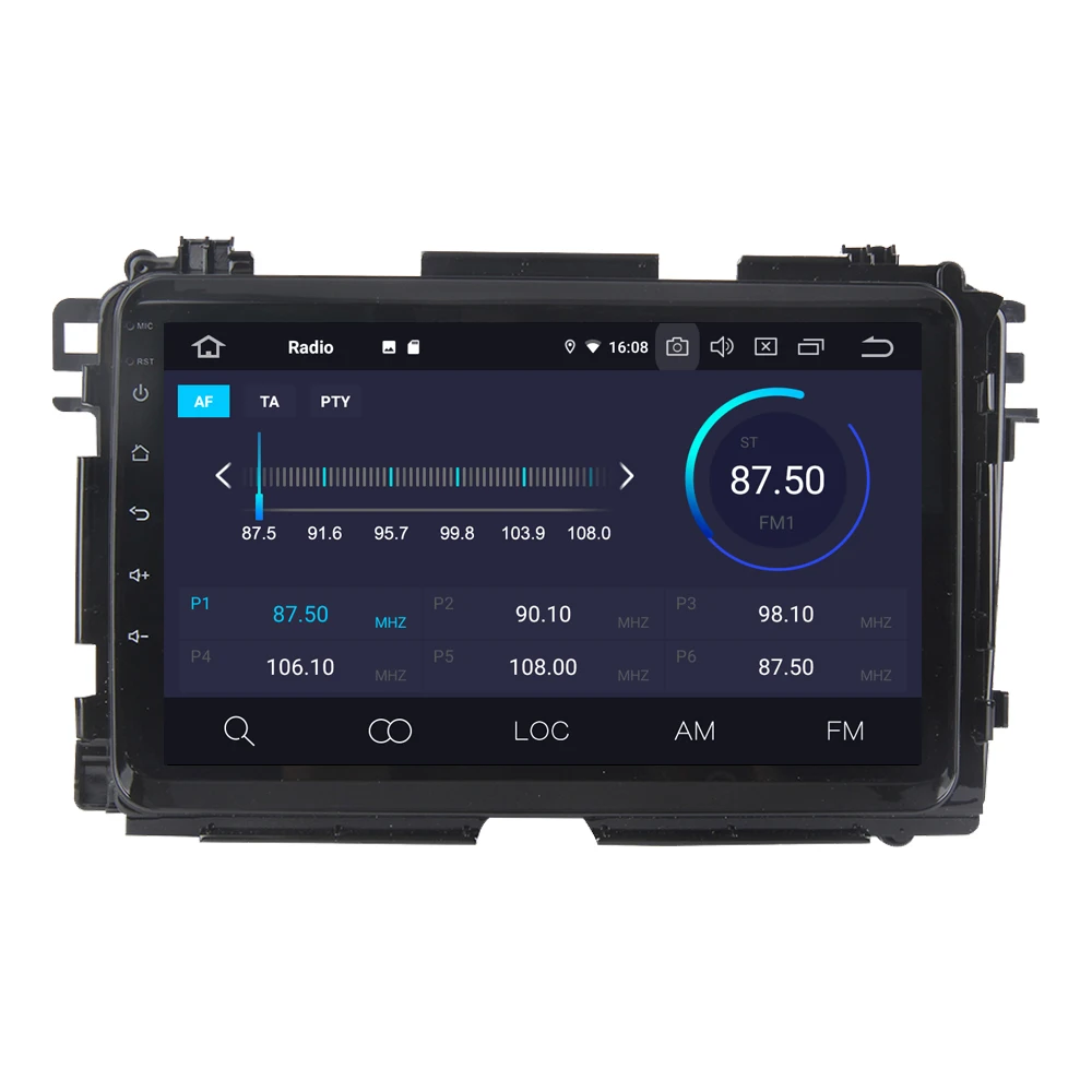 Perfect RoverOne For Honda Vezel HR-V HRV 2014 - 2017 Android 9.0 Autoradio Car Multimedia Player Radio GPS Navigation Head Unit NO DVD 2