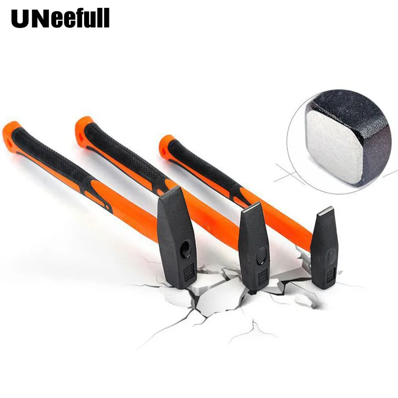 Plastic Handle Hammer Household Hammers Woodworking Nail Puncher Metal