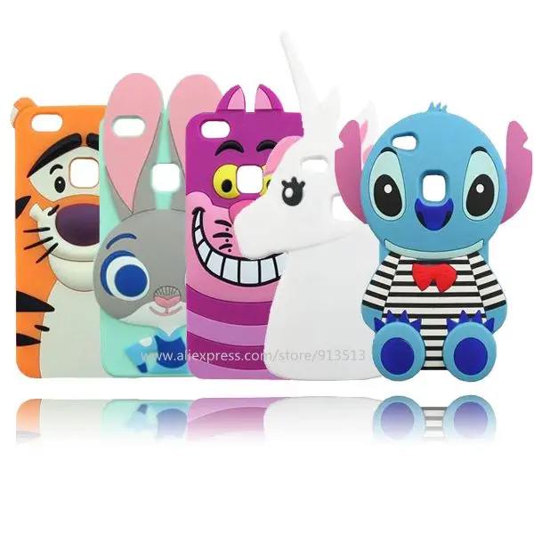 coque huawei p10 lite cartoon 3d