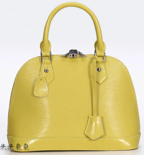 MZORANGE однотонная роскошная сумка из натуральной кожи, модная женская сумка с замком и ключом, сумка через плечо, женская сумка через плечо - Цвет: Tender green